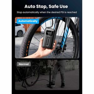 Inflador de Neumaticos Portatil Ugreen CD259-15951 Negro