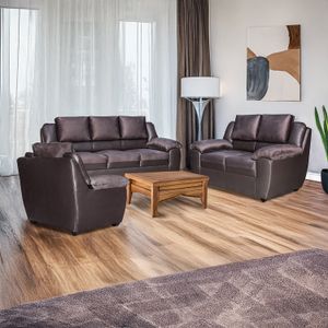 Juego de Sala Riveli 3-2-1 - Brown