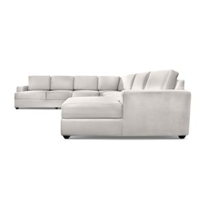 Seccional Pacífico Derecho + Banqueta - Ivory