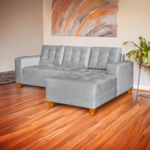 Seccional Siena Derecho - Gris Plata