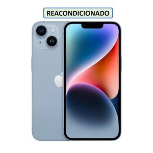 CELULAR APPLE IPHONE 14 PLUS C/CHIP 2022 6GB 256GB AZUL (REACONDICIONADO)