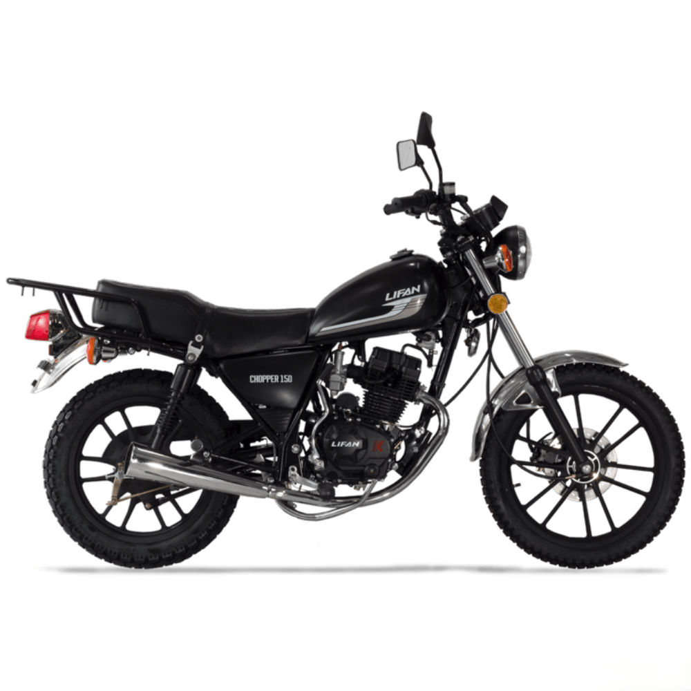 Moto Lifan Chopper 125 Negro CrediCálidda