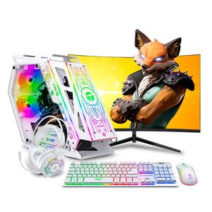 MI PC LISTA - PC Gamer Draco RGB Ryzen 5 5500 32GB 500GB 24" Curvo RTX3050 6GB MIPCLISTA - MI PC LISTA