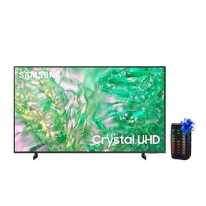 TELEVISOR SAMSUNG 65'' UHD CRYSTAL TIZEN OS UN65DU8000GXPE + PARLANTE EVERSOUND EV5000 DE REGALO
