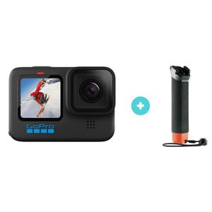 COMBO CAMARA DIGITAL GOPRO HERO10 BLACK CHDHX-102-RW + HANDLER GOPRO AFHGM-003
