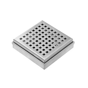 Sumidero 4" Decorativo Acero Inox Vainsa