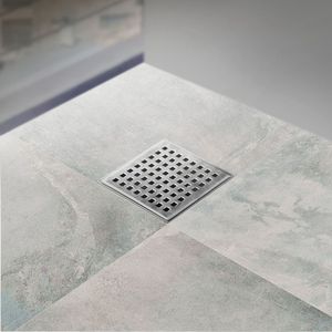 Sumidero 4" Decorativo Acero Inox Vainsa