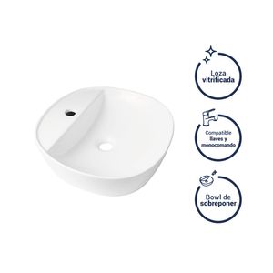Bowl Aquarius Blanco Vainsa