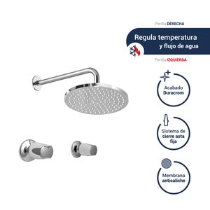 Mezcladora Para Ducha Avante Con Salida Gap 12 Hecho En Bronce Vainsa