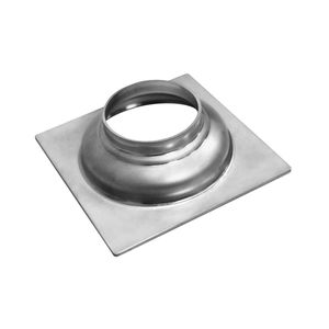 Sumidero 4" cuadrada Inox Mate Vainsa