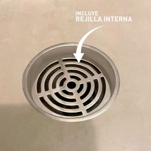 Sumidero 2" Decorativo Redondo Acero Inox Vainsa