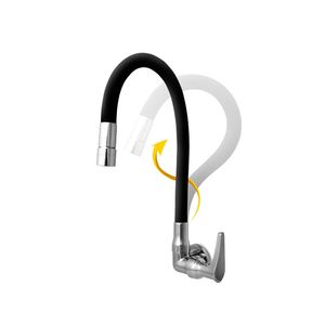 Llave de lavadero con pico flexible Portofino Vainsa