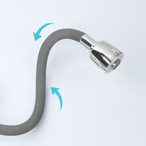Llave de lavadero a la pared para cocina Cabo Blanco color gris, Italgrif