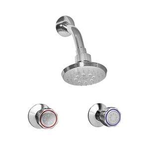 Mezcladora de ducha Vallarta con salida ducha Buzios Light