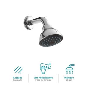 Mezcladora Para Ducha Punta Sal Con Salida Barú Cromado Italgrif