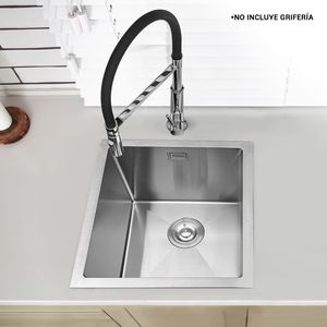 Lavadero 1 poza Inox con desagüe Line Vainsa