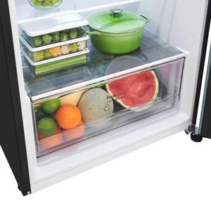 REFRIGERADORA LG TOP FREEZER 375L DOORCOOLING VT37BPM MENTA ARCILLA