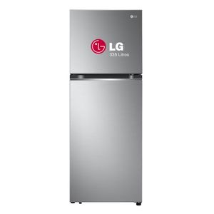 REFRIGERADORA LG TOP FREEZER 335L DOOR COOLING GT33BPP PLATEADA