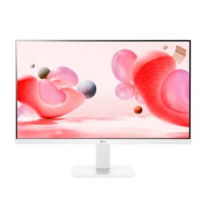 MONITOR LG 24MR400, 23.8 FHD, PANEL IPS, 1920 x 1080, 100Hz, HDMI x1, VGA x1, COLOR BLANCO