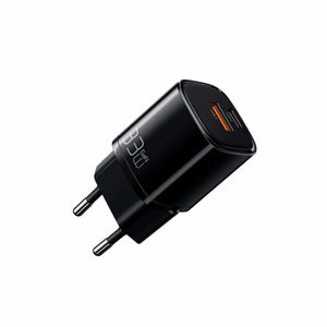 Cargador MCdodo USB-C y USB-A 33W Carga Rapida Negro Modelo CH-6512