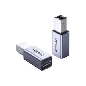 Adaptador Ugreen USB-C a USB 2.0 Tipo B US382 para Impresora - 20120