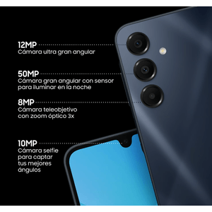 Celular Samsung Galaxy A16 8GB RAM 128GB Negro 4G