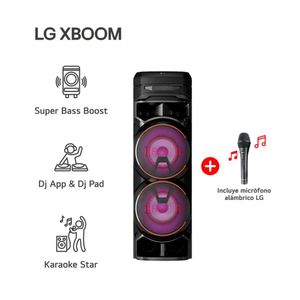 Parlantes LG XBOOM RNC9 0   NEGRO