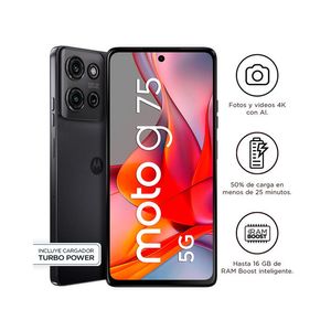 Celular Motorola Moto G75 5G 6.8" 8GB 256GB Gris