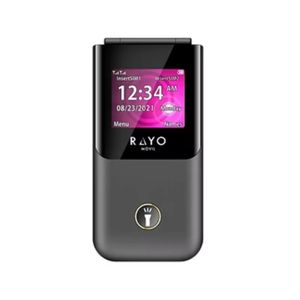 CELULAR RAYO FLIP TAPA 3G 2024 64MB 128MB GRIS