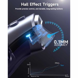 Mando Inalambrico Easysmx X10 WIFI BT USB-C Botones Mecanicos Gyro Motion Purple