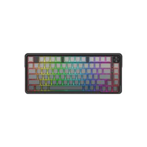 Teclado Gamer Redragon Ucal Pro RGB Us Tri-modo K673 Negro Degradado