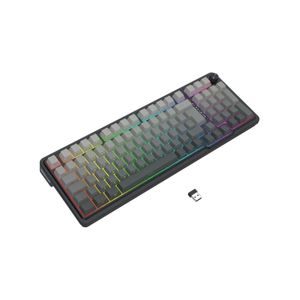 Teclado Gamer Redragon Eisa Max K686SP-RGB-MAX Español Tri-modo Negro