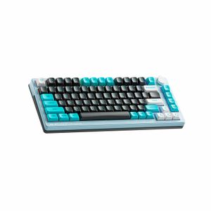 Teclado Gamer Machenike K600T B82 Tri-Mode Rgb G.R Silver Linear Switch Blue