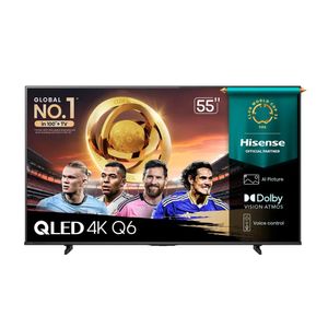 Televisor HISENSE 55Q6QV 55 0 4GB 8GB NEGRO