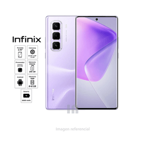 CELULAR INFINIX HOT 50 PRO+ X6880 6.78" 8GB 256GB PURPURA