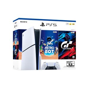Consola PlayStation 5 Slim Estándar Bundle con ASTRO BOT y Gran Turismo 7