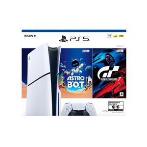 Consola PlayStation 5 Slim Estándar Bundle con ASTRO BOT y Gran Turismo 7