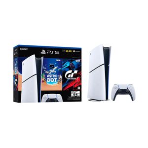 Consola PlayStation 5 Slim Digital Bundle con ASTRO BOT y Gran Turismo 7
