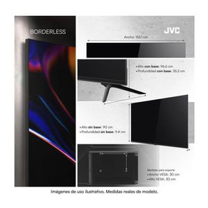 Televisor JVC LT-70KM558 70 2025 1GB 8GB NEGRO