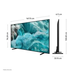 TELEVISOR SAMSUNG SMART TV 75" QLED 4K UHD VISION AI QN75Q7FAAGXPE + PARLANTE EVERSOUND EV-5301 DE REGALO
