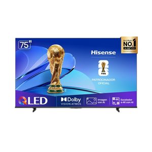 Televisor HISENSE 75Q6QV 75" 2025 2GB 8GB NEGRO