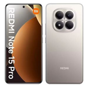 CELULAR XIAOMI REDMI NOTE 15 PRO 5G 2025 8GB 512GB TITANIUM COLOR