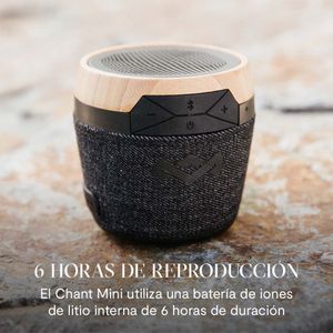 Parlante Bluetooth House of Marley Chant Mini Signature Black