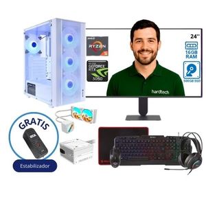 COMPUTADORA GAMER PROCESADOR AMD RYZEN 5 5500X3D, 16GB RAM, SSD 500GB, RTX-3050