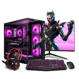 COMPUTADORA PC Gamer Draco Pink Plus Intel Core i5 14400F 32GB 1TB 24" Curvo RTX5060 8GB MIPCLISTA - MI PC LISTA