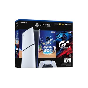 Consola PlayStation 5 Slim Digital Bundle Astro Bot y Gran Turismo 7