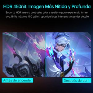 Monitor Thunderobot Zq27 Fast Ips 2K 210hz Negro