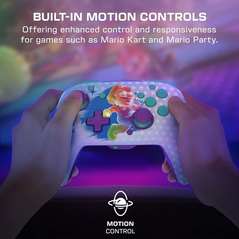 Control Inalámbrico Turtle Beach Invincible Mario Rematch para Nintendo ...